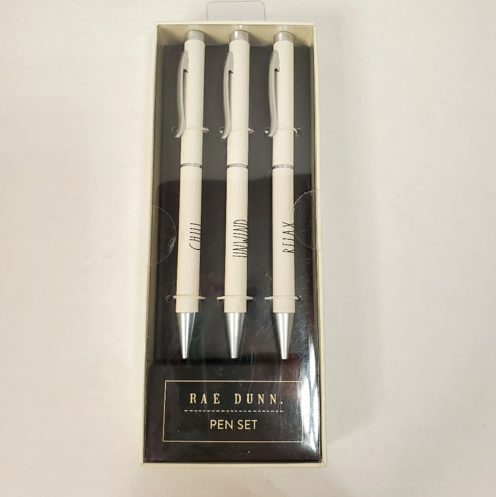 RAE DUNN Pens & pen holder set